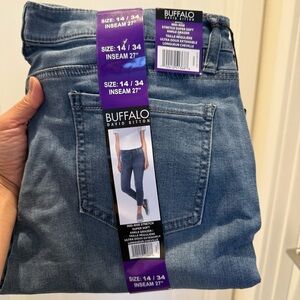 Buffalo David Bitton Women's Medium Blue Skinny Jeans